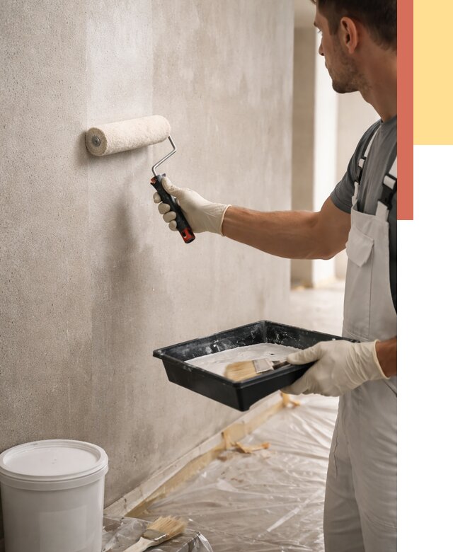 Грунтовка стен в Долгопрудном от 2232 руб. м2 — быстро, недорого, с материалом | ОТДЕЛОЧНИК-Длг