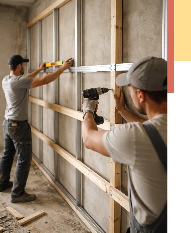 Устройство обрешетки под панели в Долгопрудном от 2131 руб. — монтаж под ключ | ОТДЕЛОЧНИК-Длг