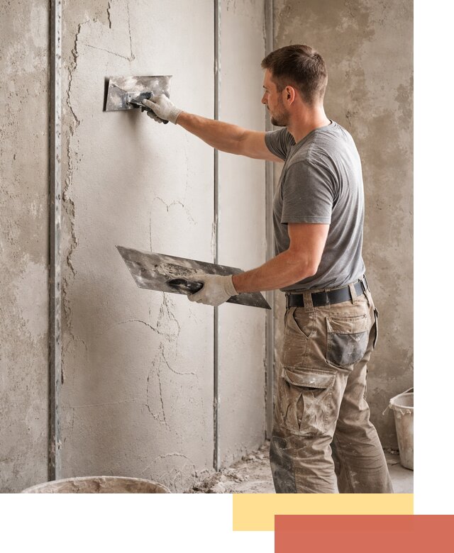 Штукатурка стен гипсовая в Долгопрудном — качественный и быстрый монтаж