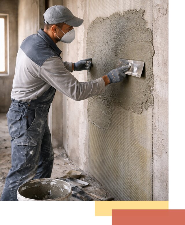 Штукатурка стен по сетке в Долгопрудном под ключ качественно и быстро