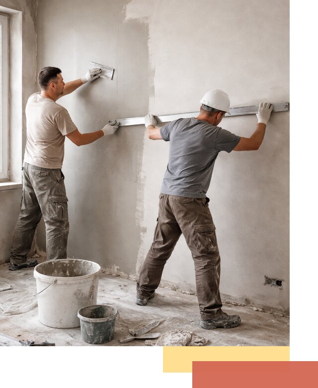 Штукатурка стен под покраску в Долгопрудном качественно и быстро