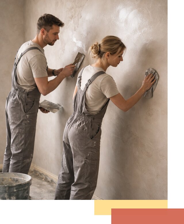 Венецианская штукатурка высокого качества в Долгопрудном