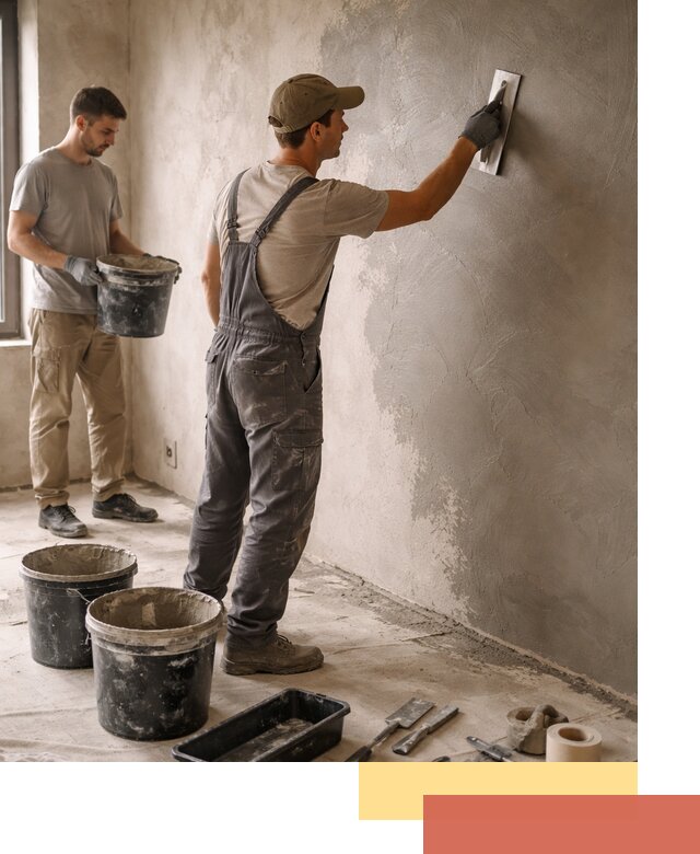 Нанесение микроцемента на стены в Долгопрудном качественно и быстро