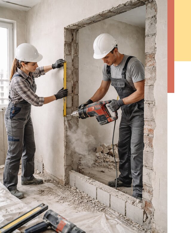 Создание проемов в стенах в Долгопрудном от 6595 руб. — алмазная резка и расширение | ОТДЕЛОЧНИК-Длг