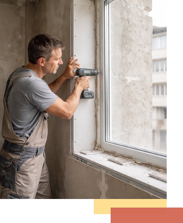 Монтаж гипсокартонных откосов в Долгопрудном под ключ