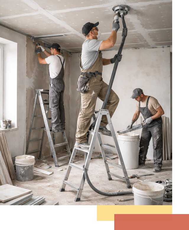 Ремонт потолка из гипсокартона в Долгопрудном: быстрый и качественный монтаж